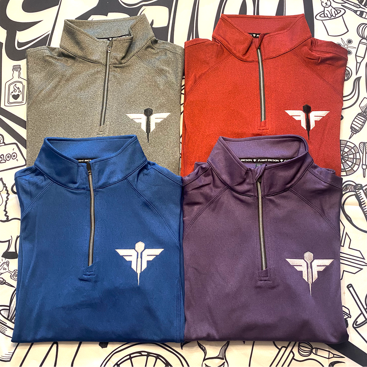 Long Sleeve Pullover - Flight Faction Darts