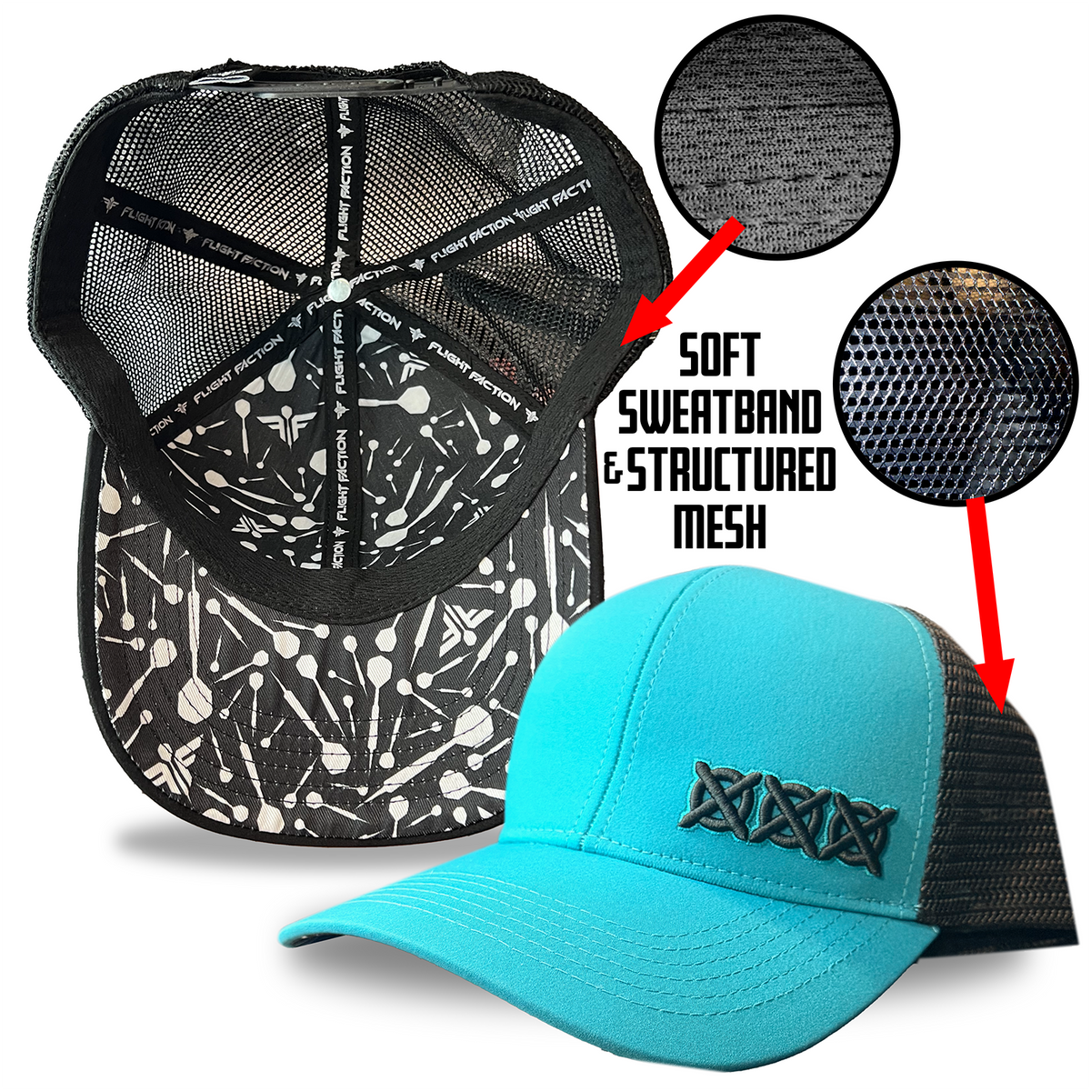 9 Mark • Tealin' Out | Flight Faction Performance Dart Hat