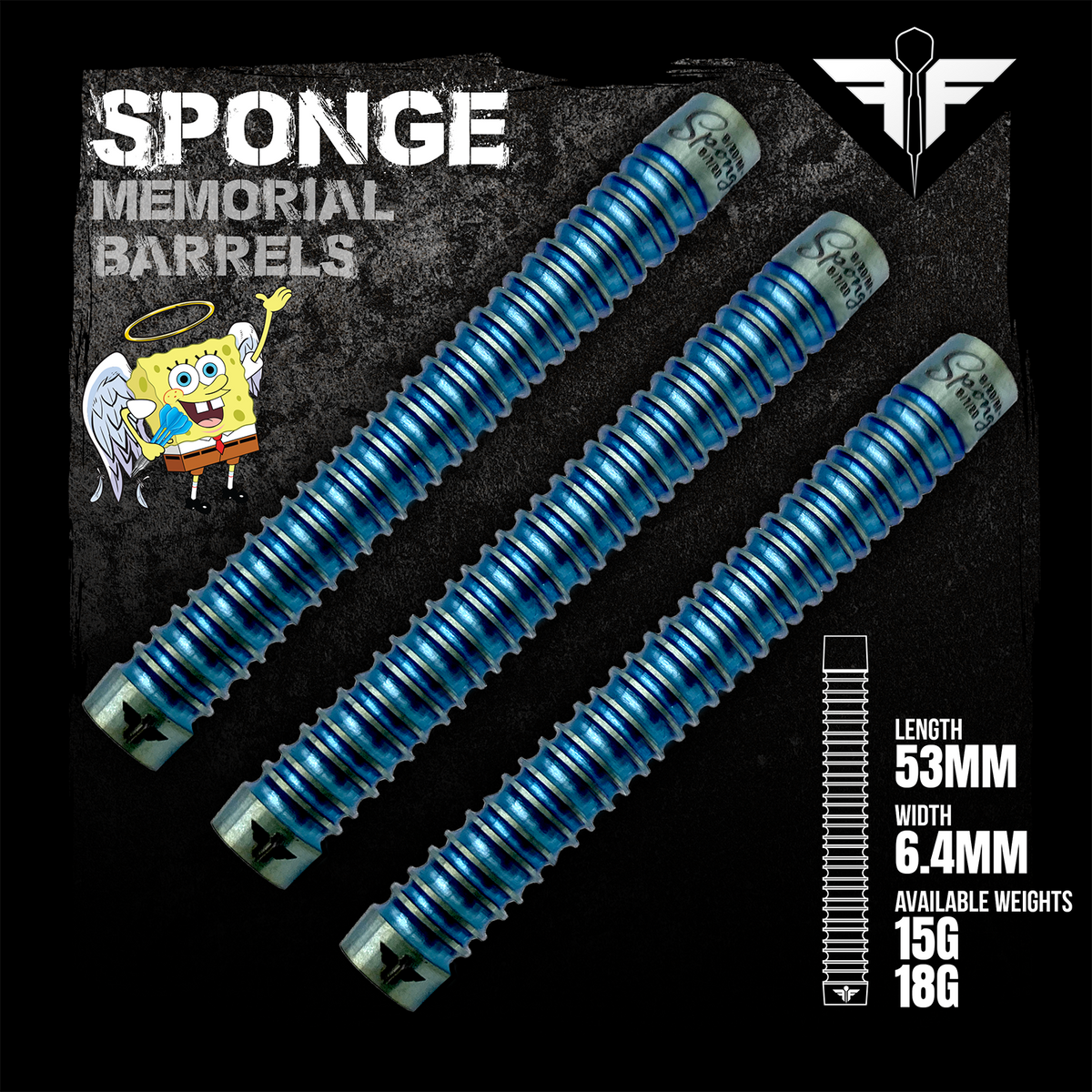 Player Series - Sponge Memorial Barrels - Flight Faction Darts