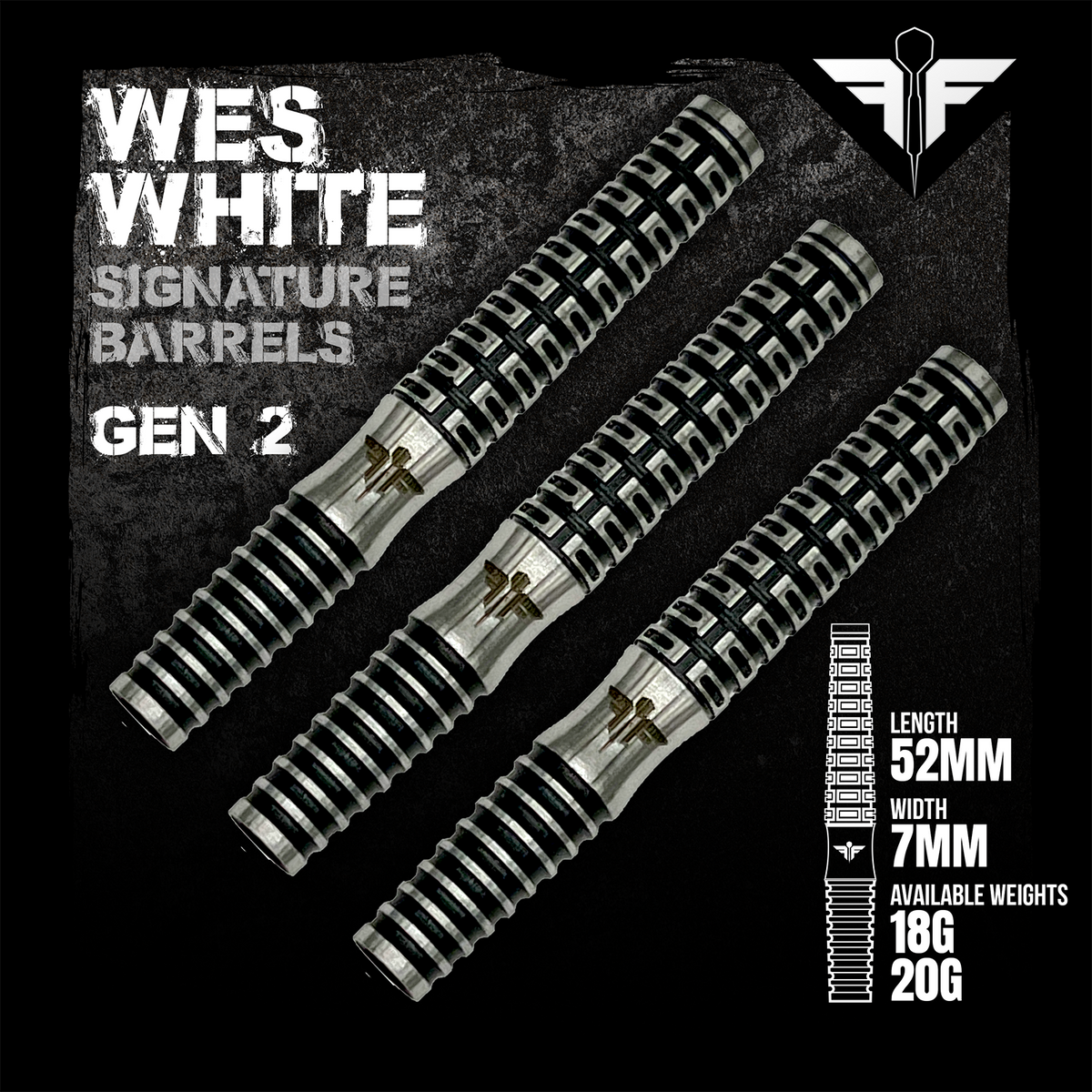 Player Series - Wes White Gen 2 - Flight Faction Darts