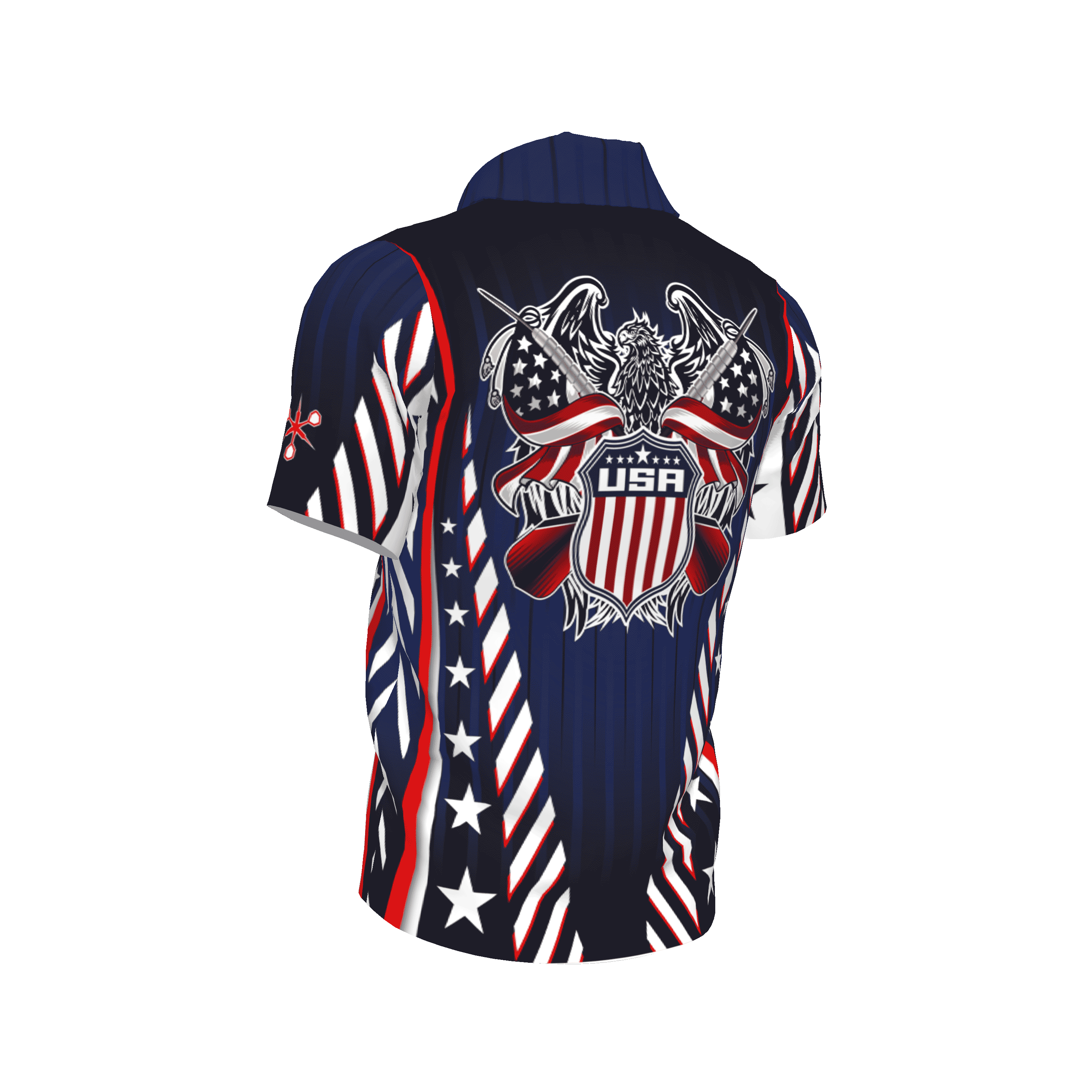 Eagle Billiards Polo Shirt, American Eagle Pool Shirt